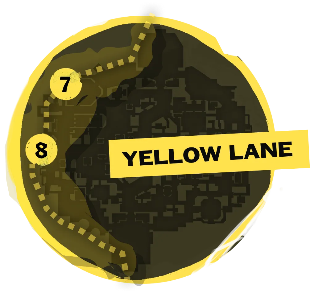Карта линии: York
